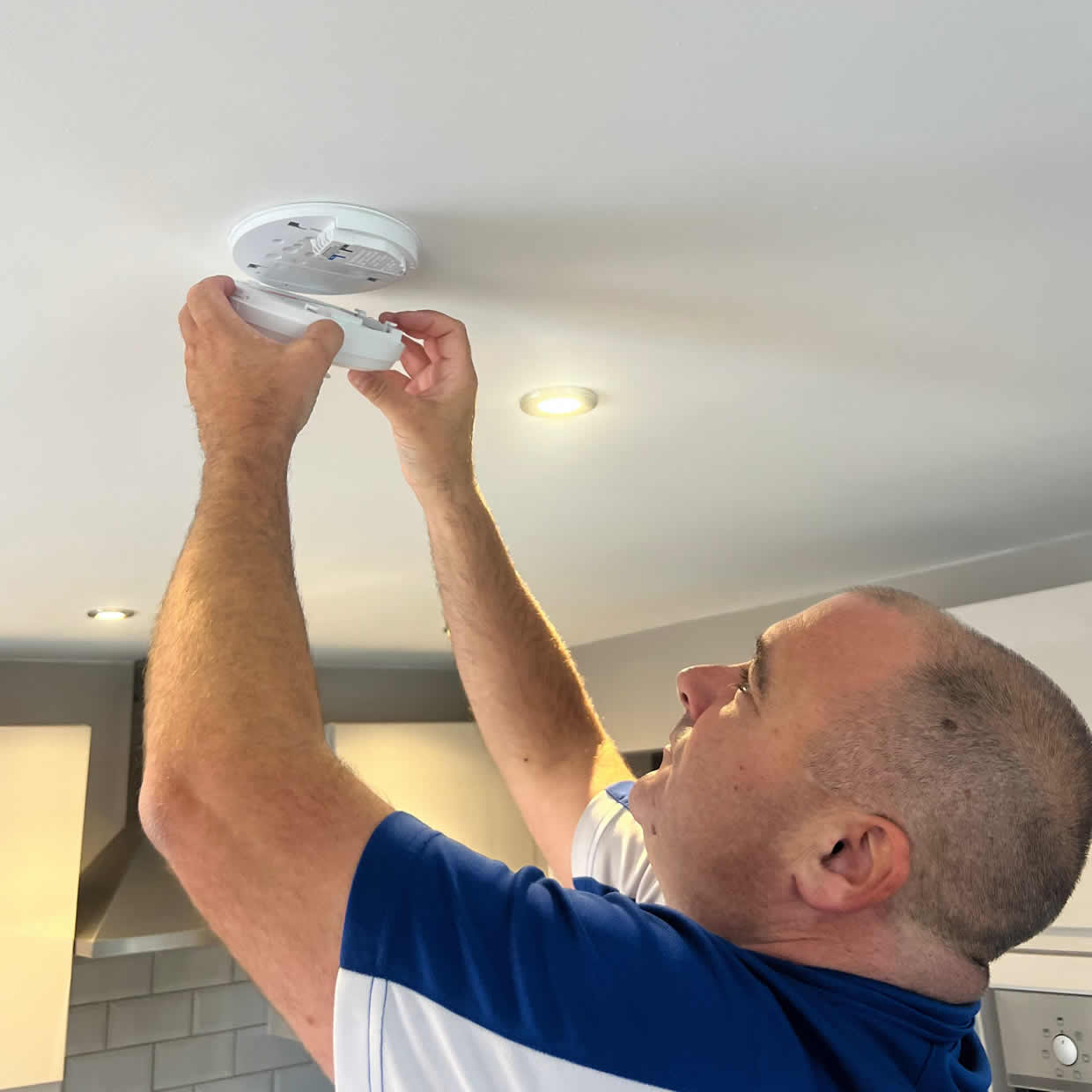 Professional smoke and heat alarm installation in Carrickfergus